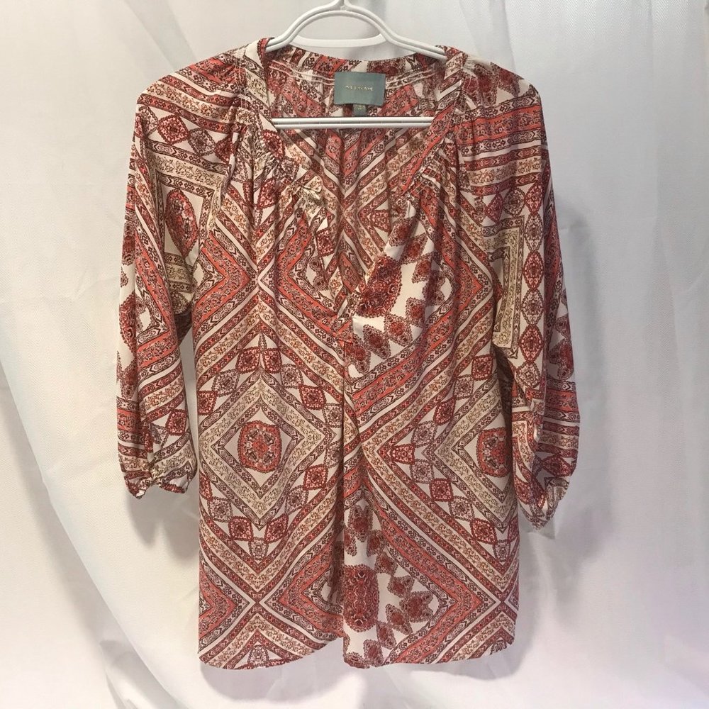 Skies Are Blue Blouse, Size Large